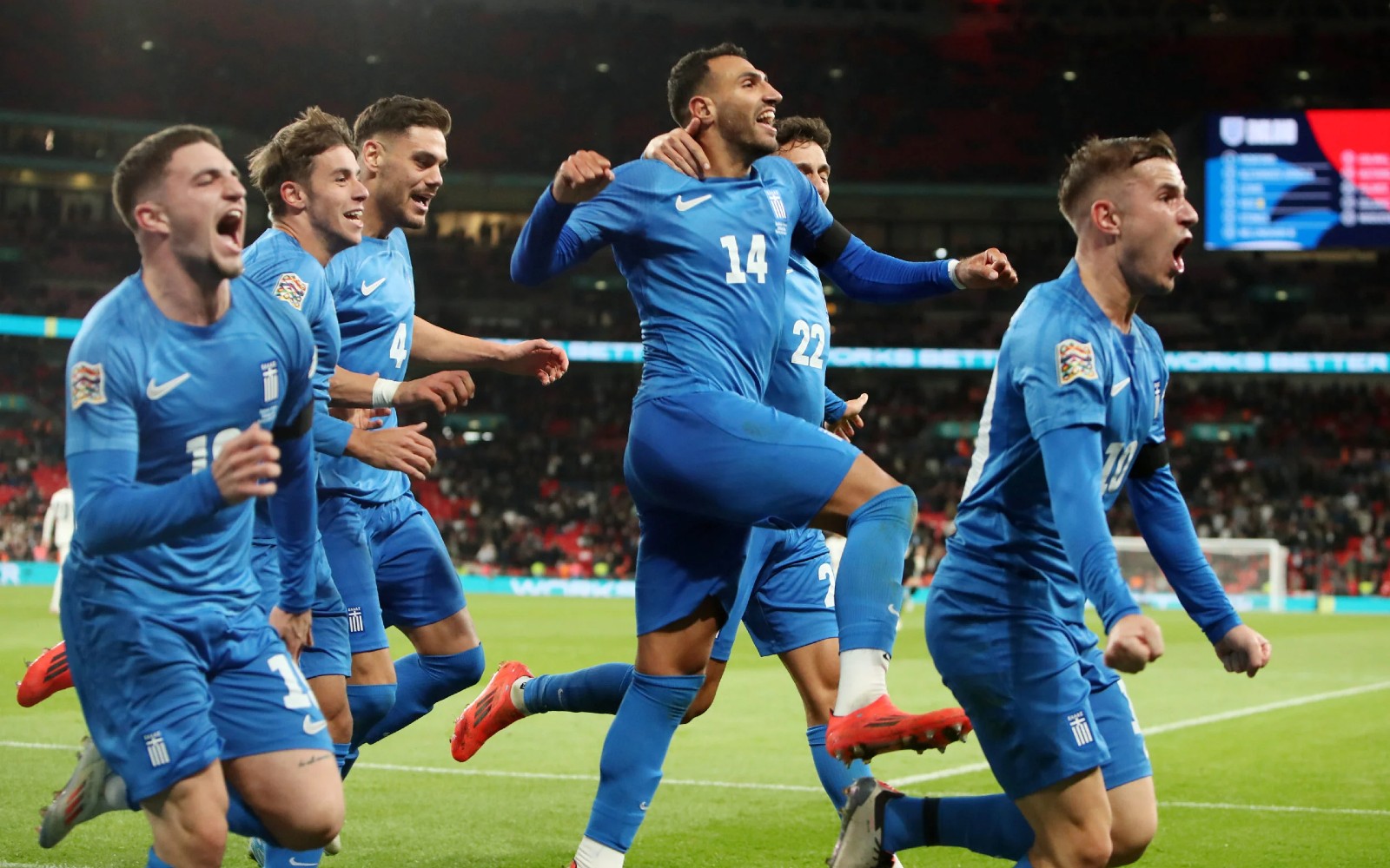 Αγγλία - Ελλάδα 1-2