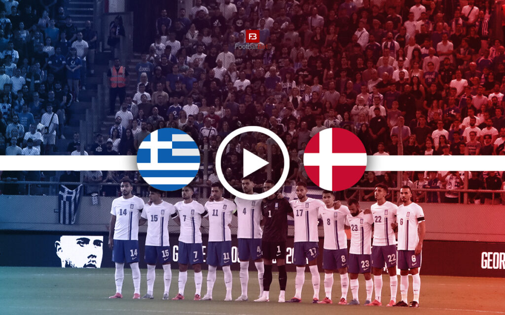 Ελλάδα - Δανία ▶️ Κανάλι Live Streaming (08/09)