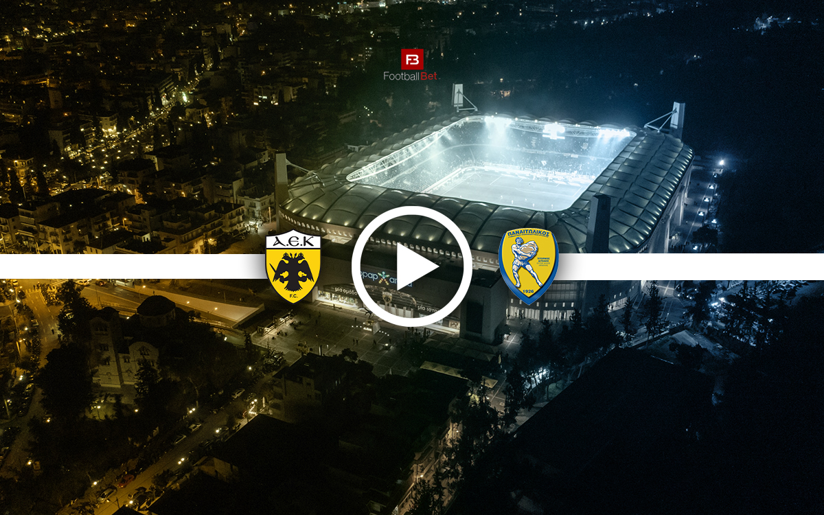 Που θα δω δωρεάν ΑΕΚ - Παναιτωλικός 📺 (02/11)