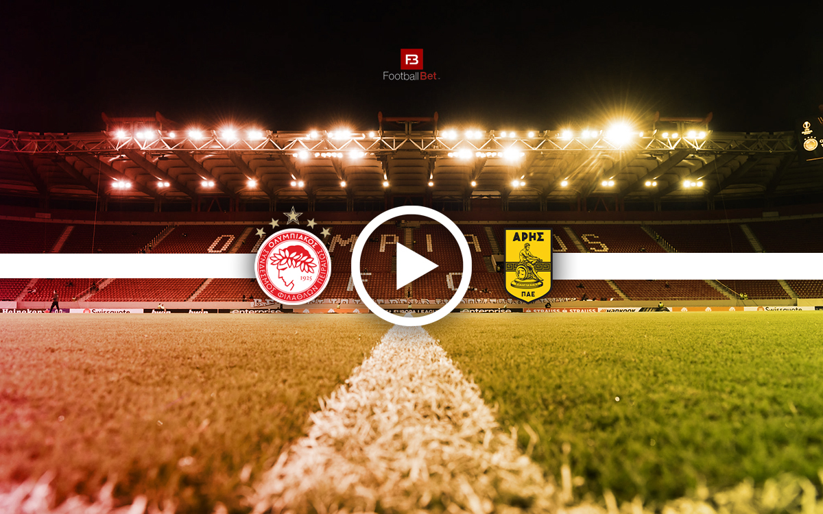 Που θα δω δωρεάν Ολυμπιακός - Άρης 📺 (01/11)