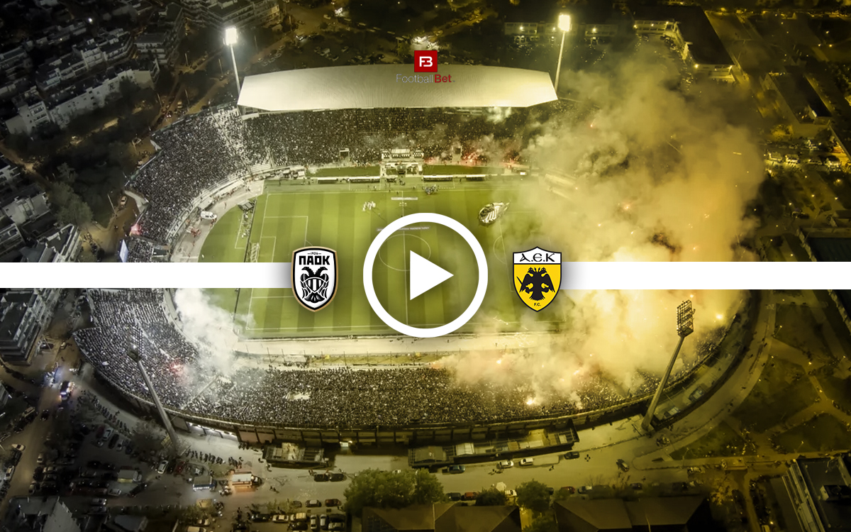 ΠΑΟΚ - ΑΕΚ ▶️ Κανάλι και Live streaming (15/2)