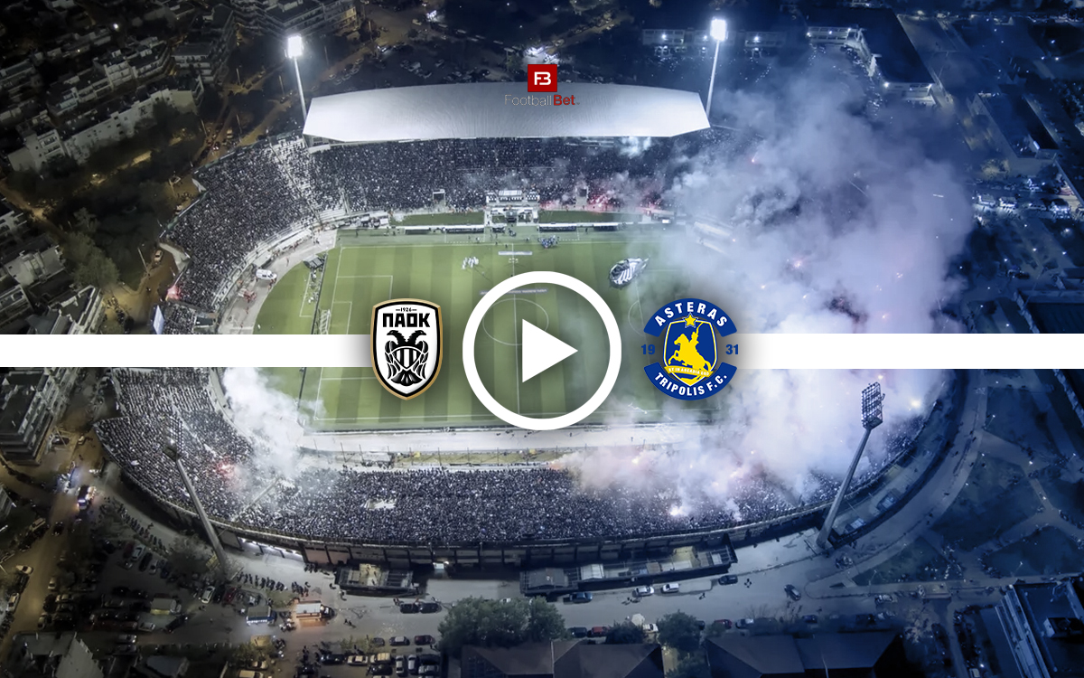 ΠΑΟΚ - Αστέρας Τρίπολης: Σε ποιο κανάλι θα δεις τον αγώνα δωρεάν (1/3)