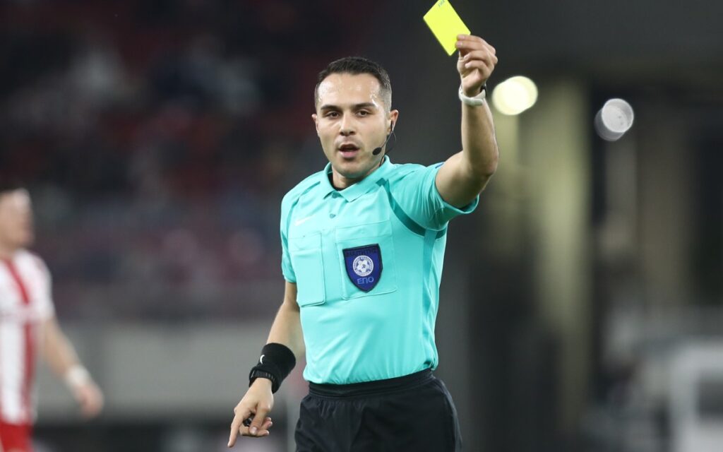 ΑΕΚ - ΑΕΛ Novibet διαιτητής: Δεν χαρίζεται στις κίτρινες ο Πολυχρόνης