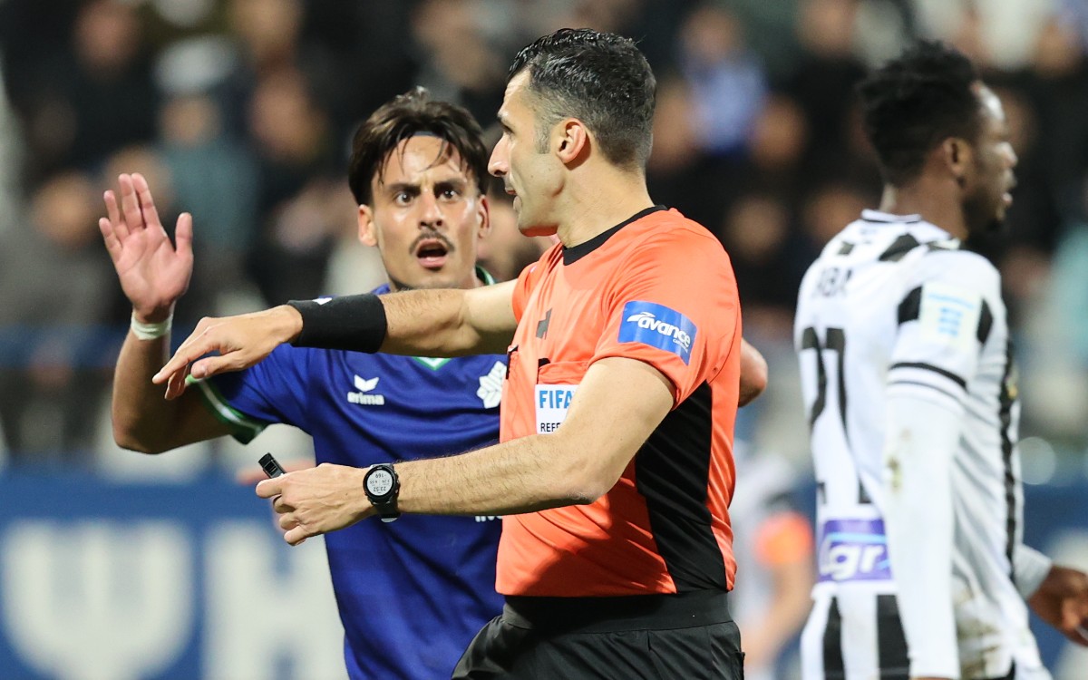 ΑΕΚ - Κηφισιά διαιτητής