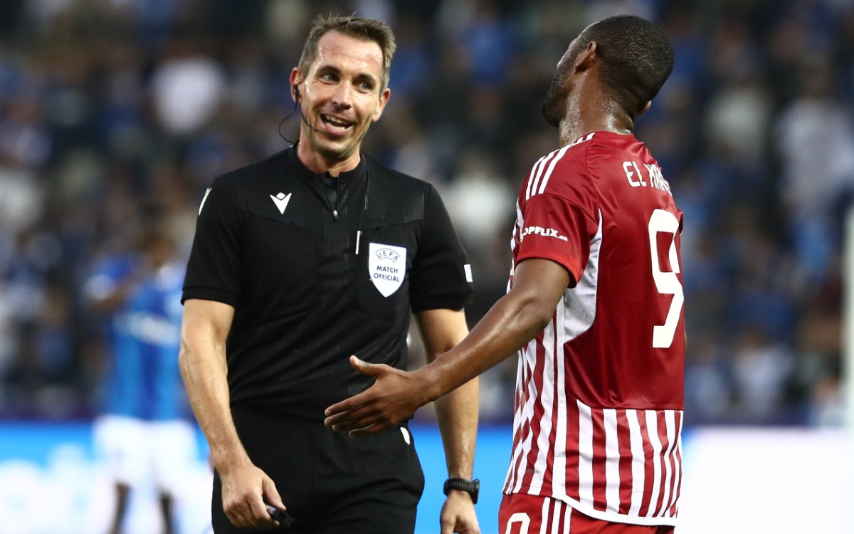 Μπέτις - Παναθηναϊκός διαιτητής Στίλερ