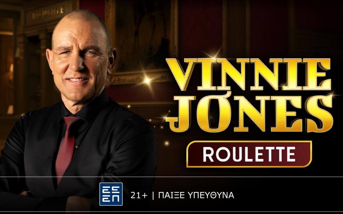 Vinnie Jones Roulette: Ένας θρύλος των γηπέδων σε ρόλο dealer